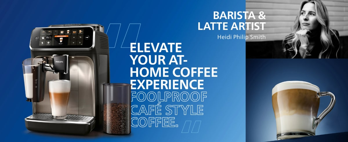 Fully automatic espresso machines from Philips