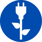 Low energy use icon