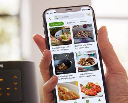 an easy shopping list, creating and sharing a your own original recipe ideas, and the HomeID community